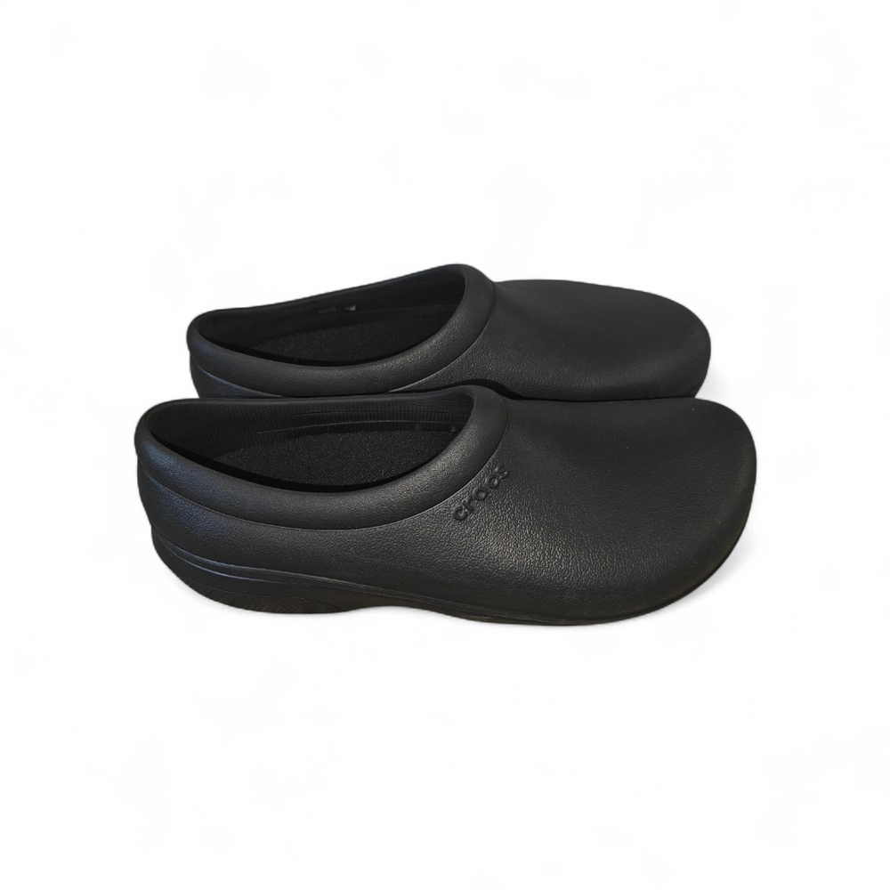 Crocs Unisex Adult On The Clock Work Slip On Clogs Size Mens 12